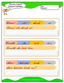 ı sesi Grubu Çalışma Sayfaları